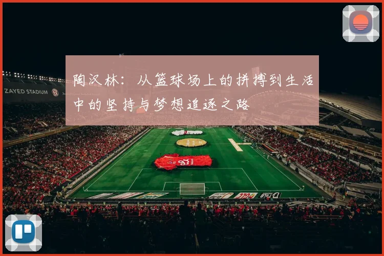 陶汉林：从篮球场上的拼搏到生活中的坚持与梦想追逐之路